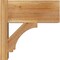 Ekena Millwork Imperial Block Rough Sawn Outlooker, Western Red Cedar, 8"W x 16"D x 16"H OUT08X16X16IMP05RWR - alternate 3